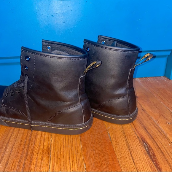 Dr Martens “Sheridan” High Top Boot. Black Matte Synthetic Material. Size W 10. - Picture 12 of 16